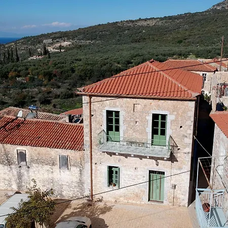 Stavroulas Stone House In Rigklia, Messinia * Riglia