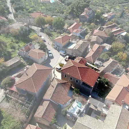 Stavroulas Stone House In Rigklia, Messinia * Riglia