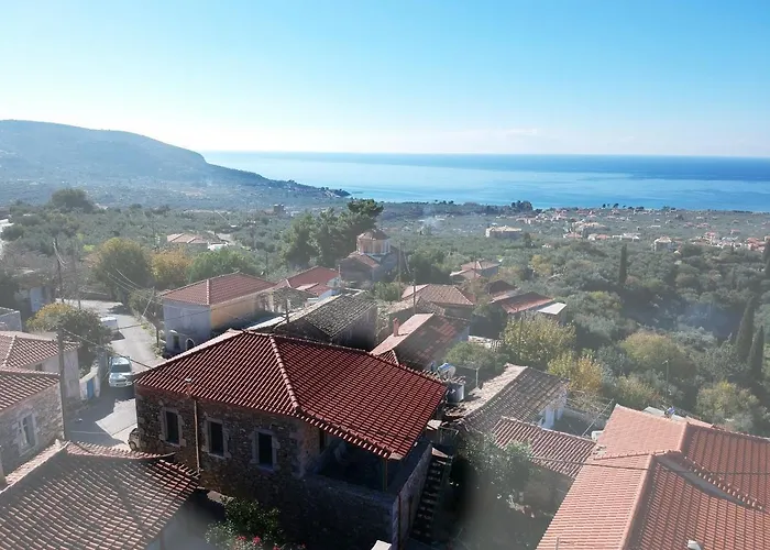 Stavroulas Stone House In Rigklia, Messinia Lejlighed *