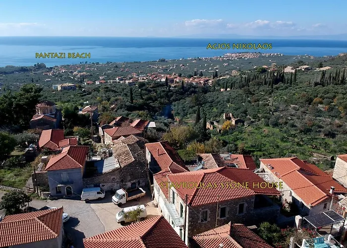 Stavroulas Stone House In Rigklia, Messinia Appartement