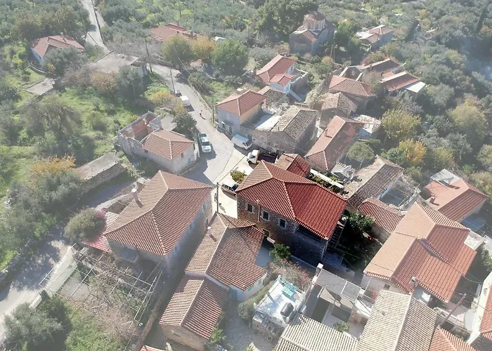 Stavroulas Stone House In Rigklia, Messinia * Riglia