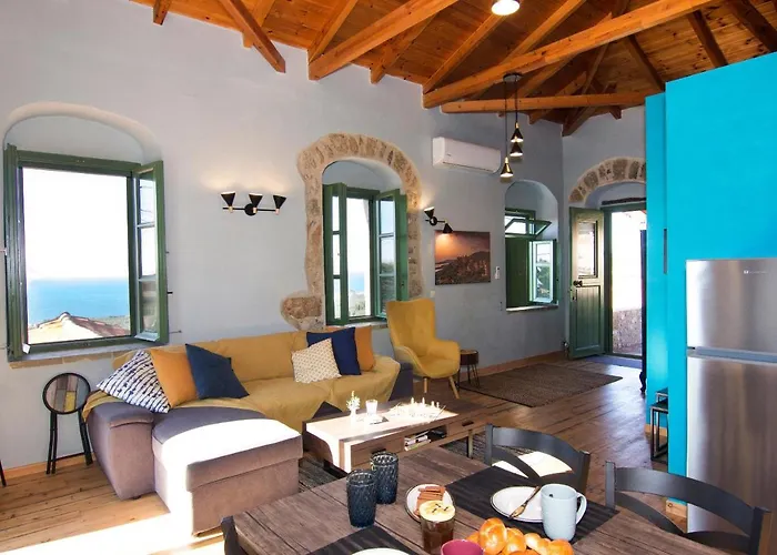 Lejlighed Stavroulas Stone House In Rigklia, Messinia