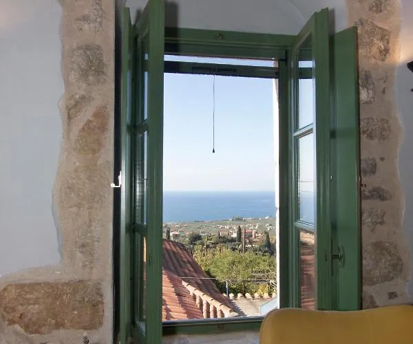 Stavroulas Stone House In Rigklia, Messinia * Riglia